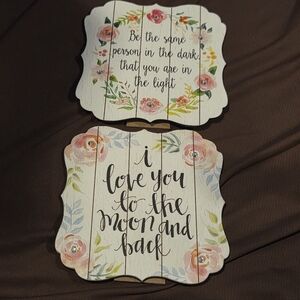 💲3️⃣Add On Item: Wooden Plaques